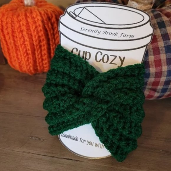 Handmade Crocheted Cup Cozy - Picture 1 of 3